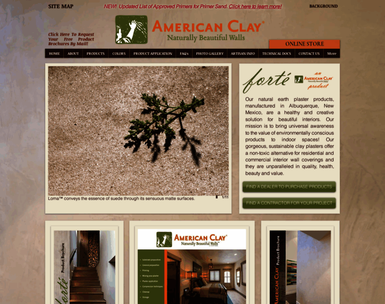 Americanclay.com thumbnail