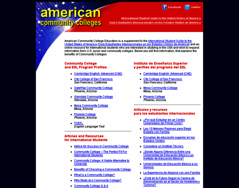 Americancommunitycolleges.com thumbnail
