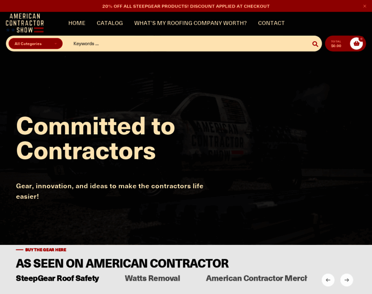 Americancontractorshow.com thumbnail