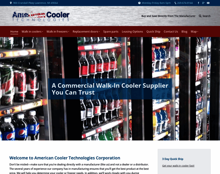 Americancooler.com thumbnail