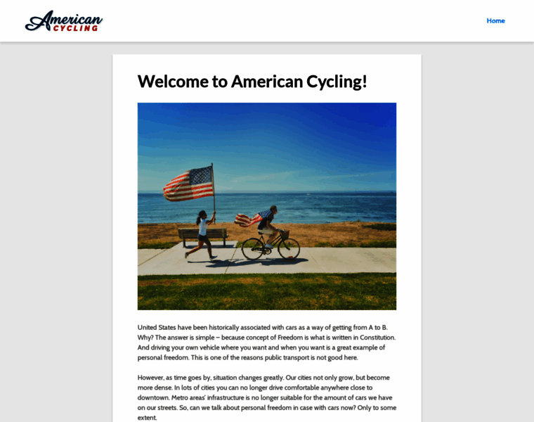 Americancycling.org thumbnail