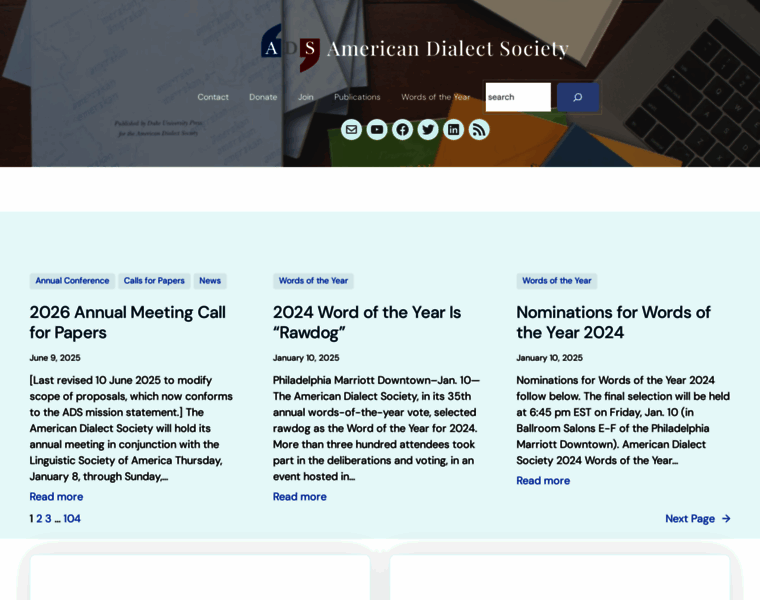 Americandialect.org thumbnail Americandialect.org thumbnail