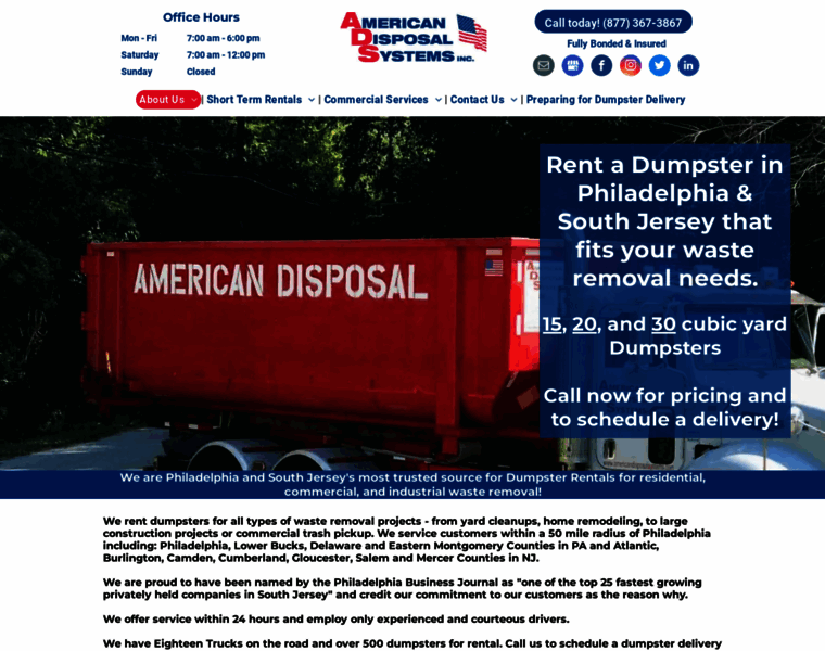 Americandisposalsystems.com thumbnail