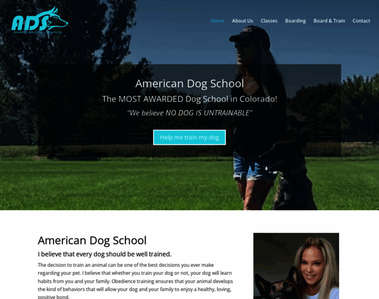 Americandogschool.com thumbnail