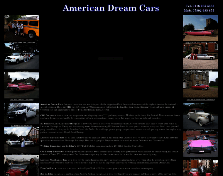 Americandreamcars.co.uk thumbnail