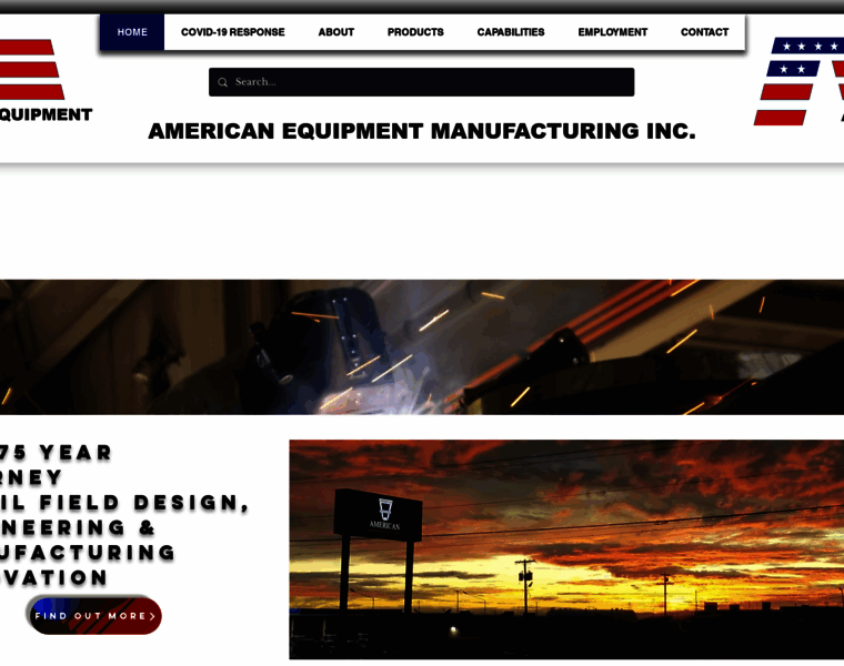 Americanequipmentmanufacturing.com thumbnail
