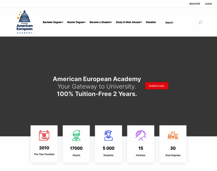 Americaneuropeanacademy.com thumbnail