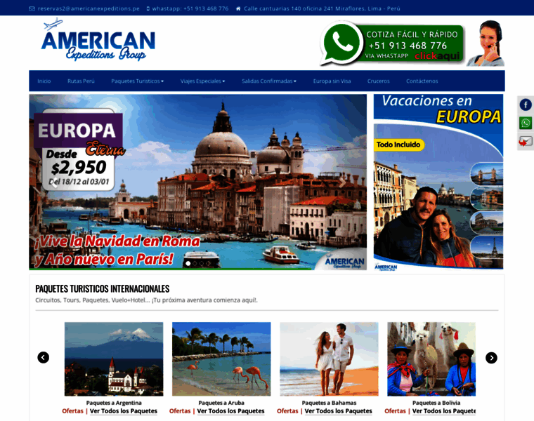 Americanexpeditions.pe thumbnail