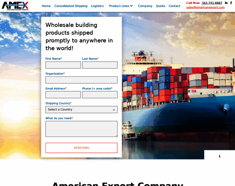 Americanexportcompany.com thumbnail