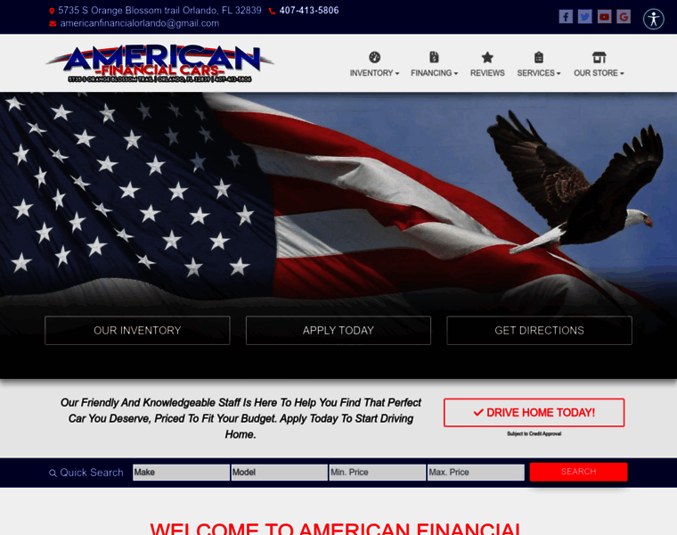 Americanfinancialcars.com thumbnail