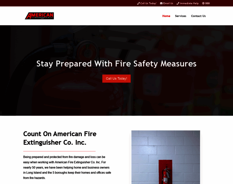 Americanfireextinguishercompany.com thumbnail