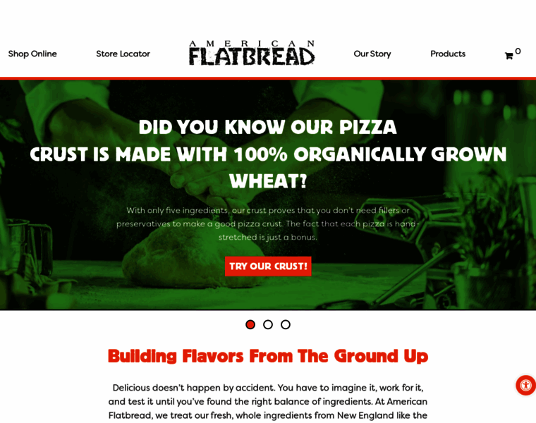 Americanflatbreadproducts.com thumbnail
