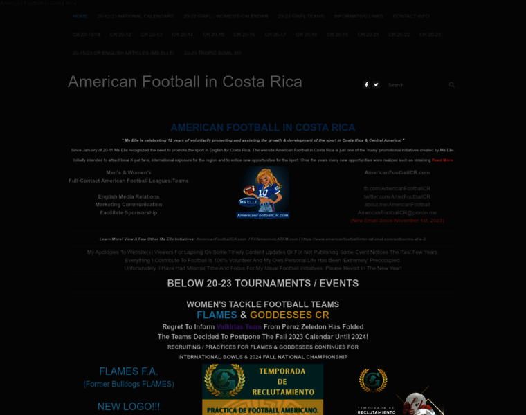 Americanfootballcr.com thumbnail