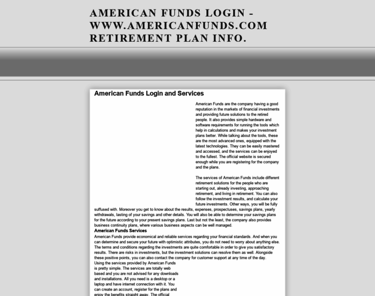 Americanfundslogin.blogspot.com thumbnail