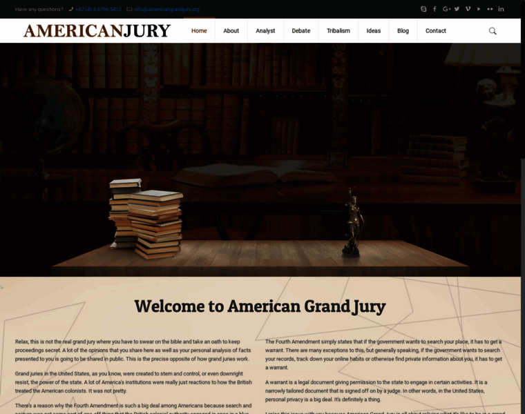 Americangrandjury.org thumbnail