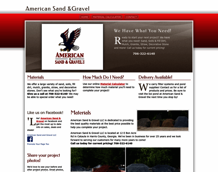 Americangravel.com thumbnail