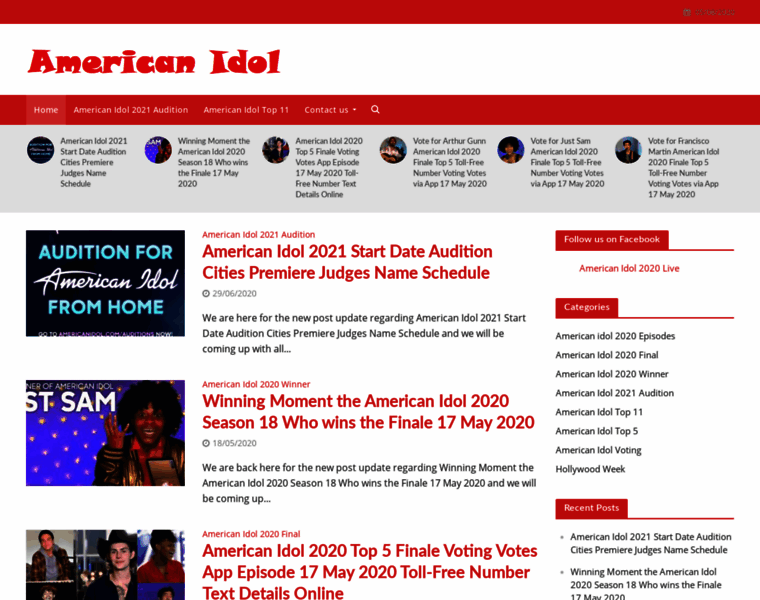 Americanidol-winner.com thumbnail