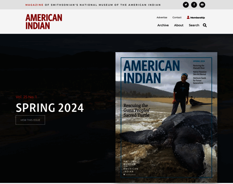 Americanindianmagazine.org thumbnail
