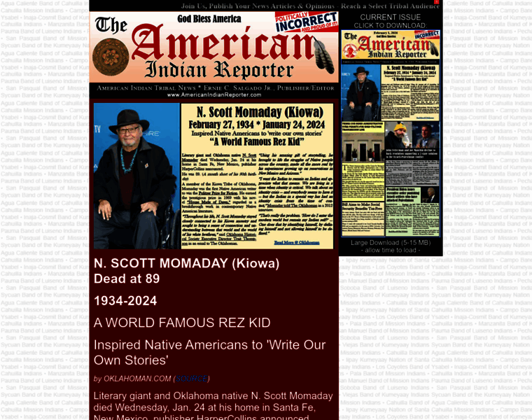 Americanindianreporter.com thumbnail