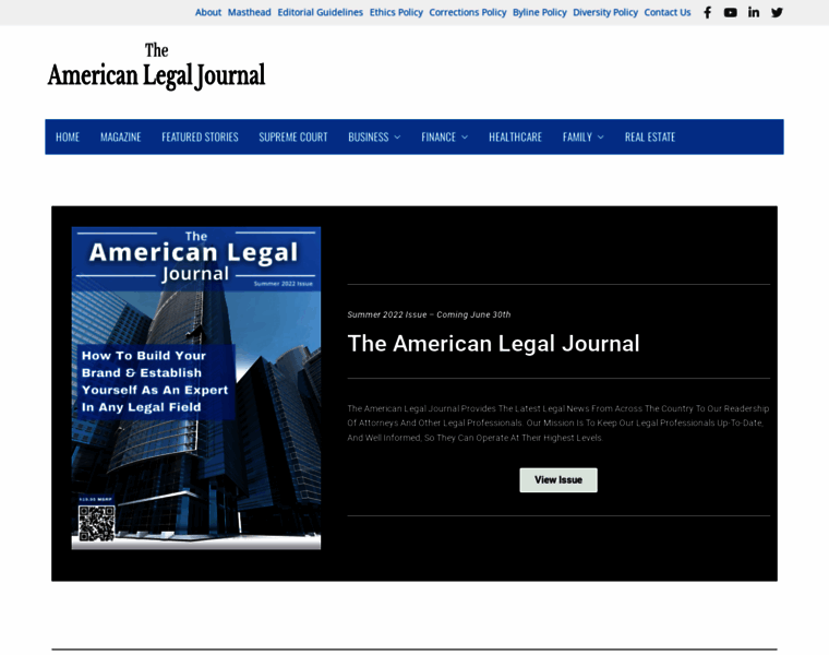 Americanlegaljournal.com thumbnail