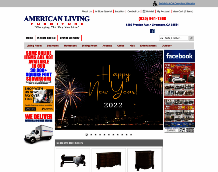 Americanlivingfurniture.com thumbnail