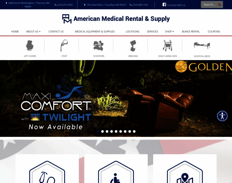 Americanmedicalrental.com thumbnail