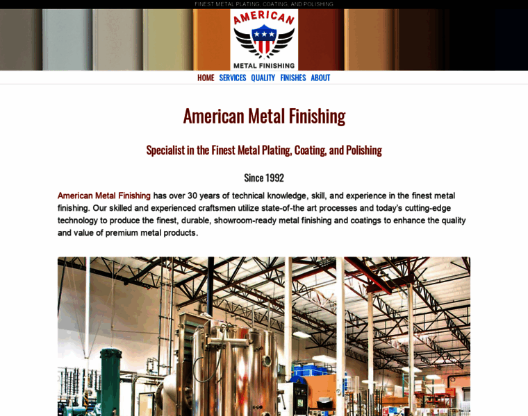 Americanmetalfinishing.com thumbnail