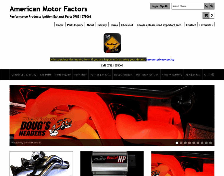 Americanmotorfactors.com thumbnail