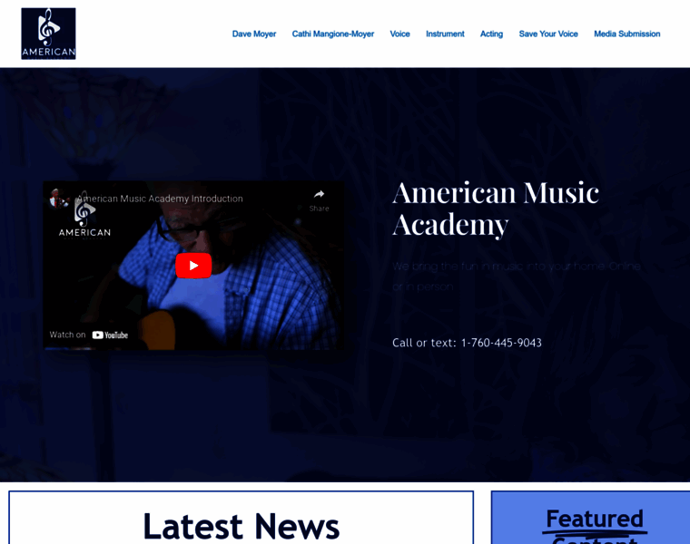 Americanmusicacademy.com thumbnail