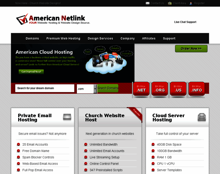 Americannetlink.com thumbnail