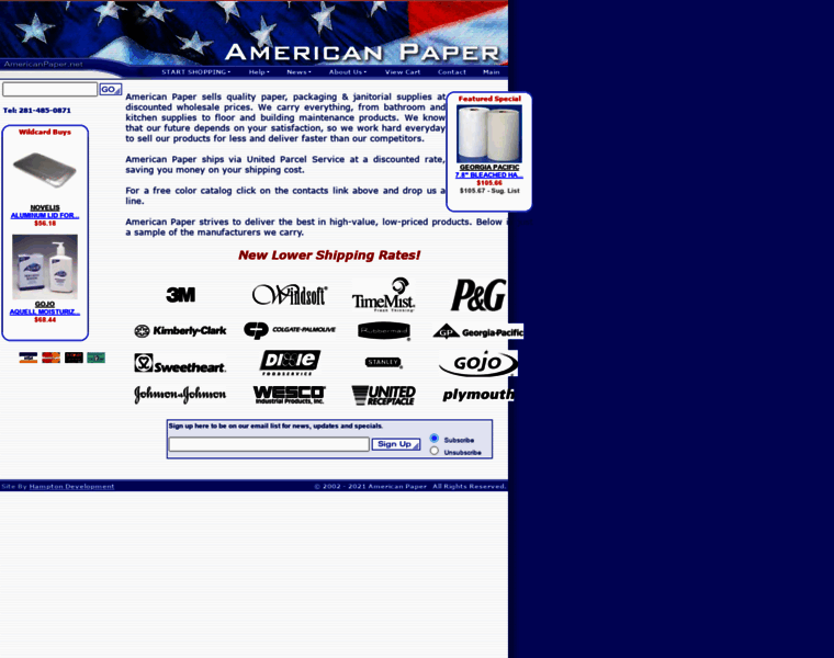 Americanpaper.net thumbnail