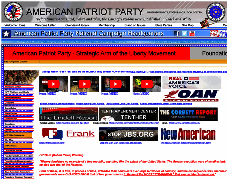Americanpatriotparty.cc thumbnail
