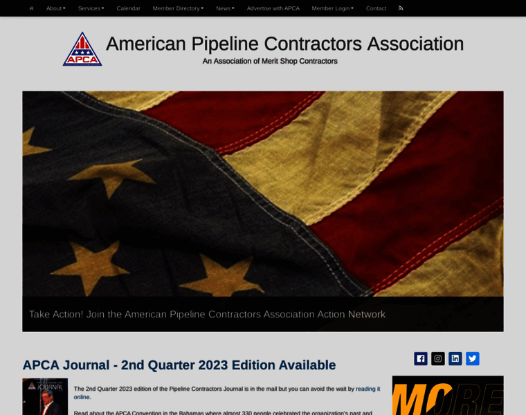 Americanpipeline.org thumbnail