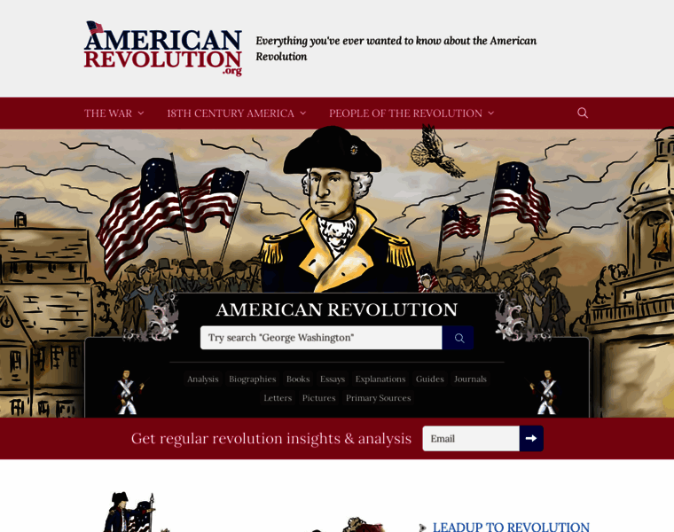 Americanrevolution.org thumbnail Americanrevolution.org thumbnail