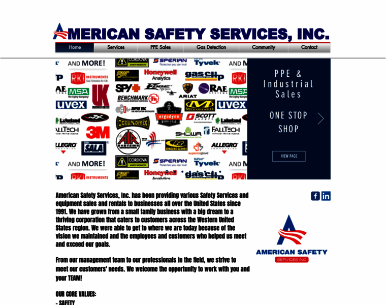 Americansafetyservices.com thumbnail