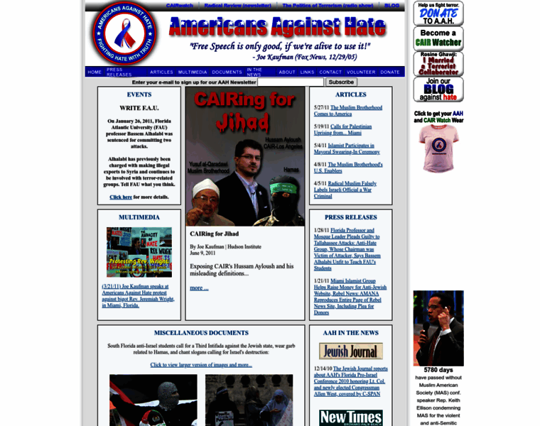 Americansagainsthate.org thumbnail