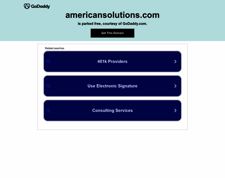 Americansolutions.com thumbnail