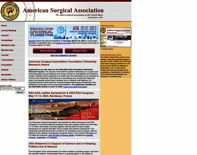 Americansurgical.org thumbnail