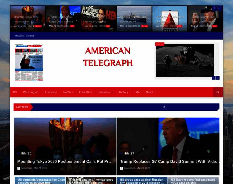 Americantelegraph.org thumbnail