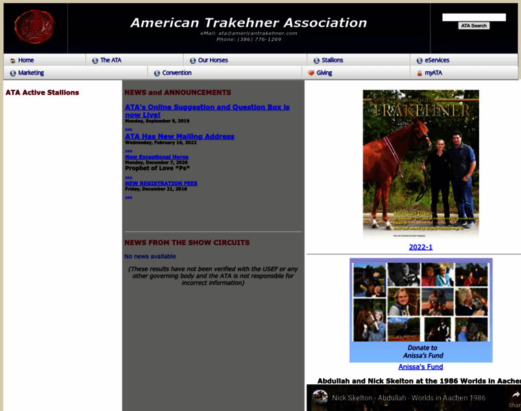 Americantrakehner.com thumbnail