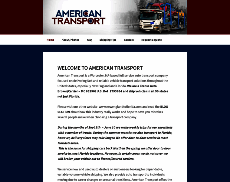 Americantransportmass.com thumbnail