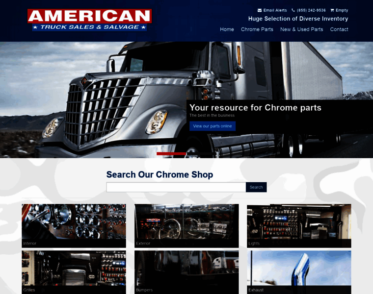 Americantruckchrome.com thumbnail