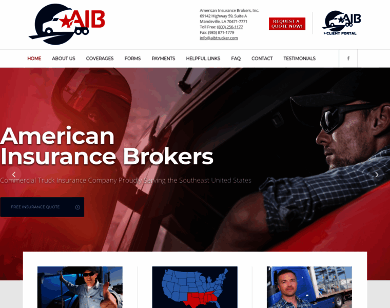 Americantruckinsurance.com thumbnail
