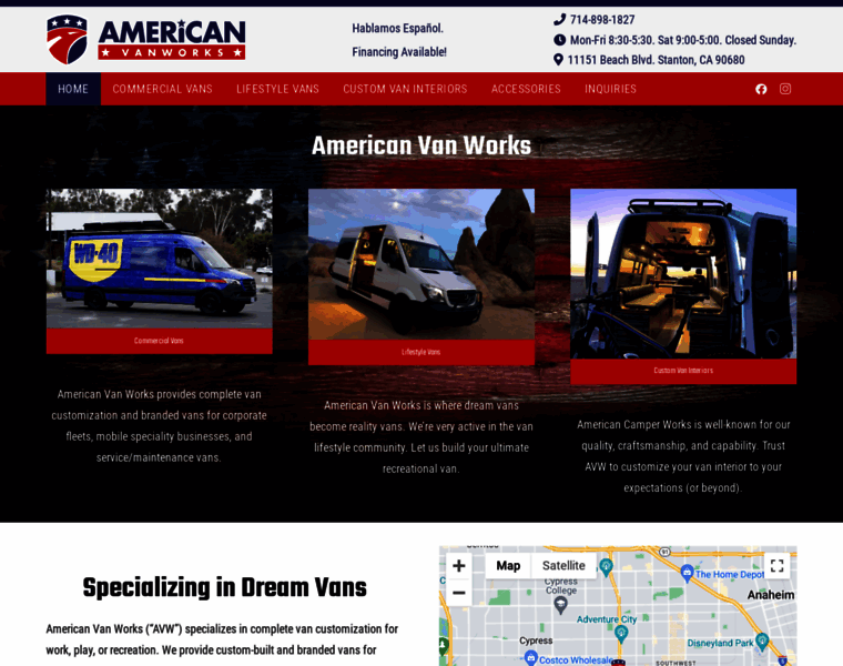 Americanvanworks.com thumbnail