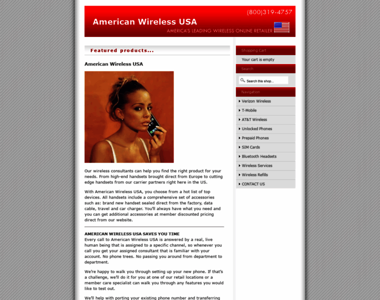 Americanwirelessonline.com thumbnail