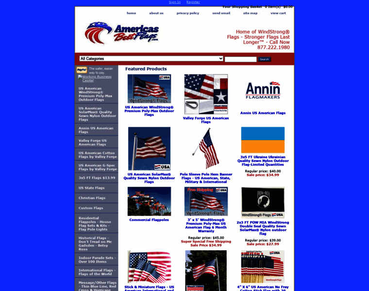 Americasbestflags.com thumbnail