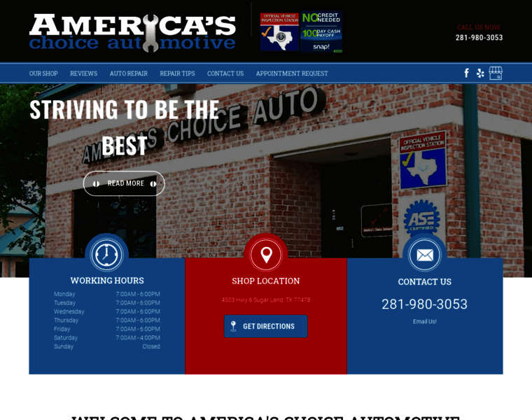 Americaschoiceautomotive.com thumbnail
