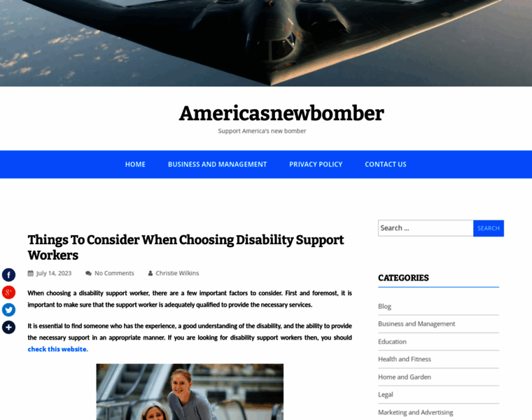 Americasnewbomber.com thumbnail
