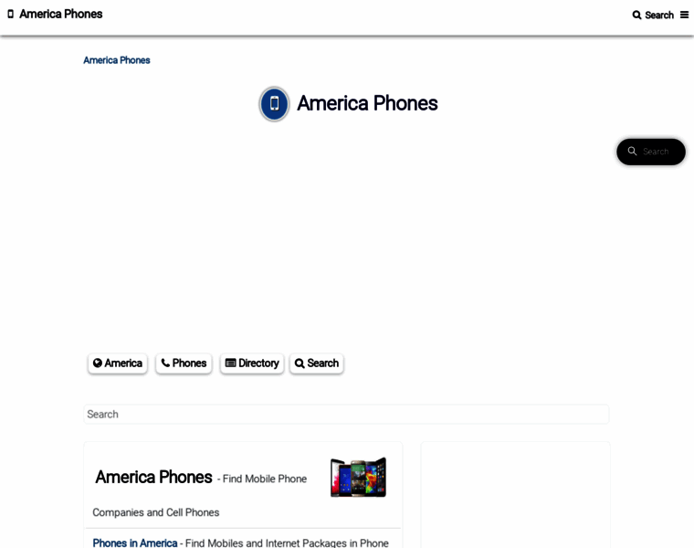 Americatelephones.com thumbnail