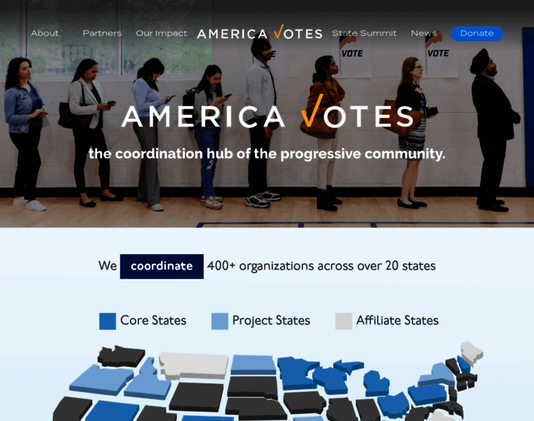 Americavotes.org thumbnail